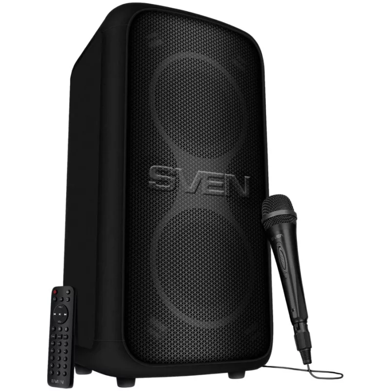 SVEN PS-960 Coluna Bluetooth portátil 2.0 160W TWS FM USB LED preta