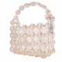 Mala clutch Swarovski Millenia branca com cristais banhados a ródio para mulher 5625817