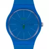 Swatch New Gent SO29N700 Relógio de homem azul biokerâmica 41 mm