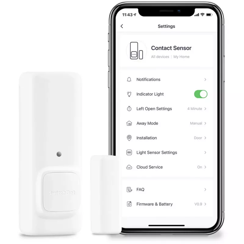 Switchbot Sensor de Contacto - Contacto Inteligente para Porta e Janela