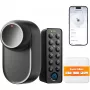 SwitchBot Ultra Touch Conjunto preto, Lock Ultra preto, Keypad Touch, Hub Mini