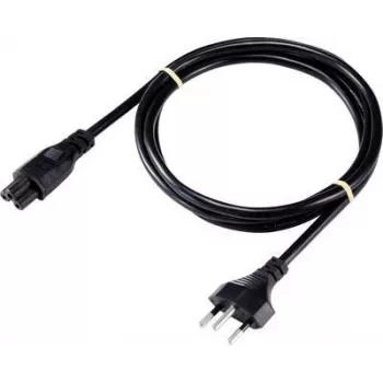 SYGONIX SY-5042688 Cabo de alimentação para aparelhos, Schuko para IEC C13, 1,8 m, preto
