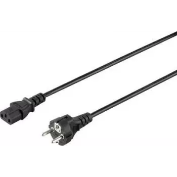 Sygonix SY-5042692 Cabo de ligação para aparelhos CEE 7/7 para IEC C13 2 m preto