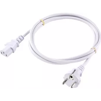 Sygonix SY-5043494 cabo de alimentação para aparelhos CEE 7/7 para IEC C13 branco 2,00 m