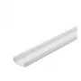 Synergy 21 Cobertura difusora para perfil em U LED Opala para ALU068-R, ALU069-R, ALU070-R, 2000mm, Plástico, Snap-on