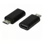 Cabo adaptador Synergy21 ALLTRAVEL USB-C macho para Micro-USB fêmea - preto