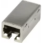 SYNERGY21 CAT6A TP-TP adaptador RJ45 fêmea a fêmea Slim Line zinco fundido - rede - CAT 6a