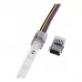 SYNERGY21 LED FLEX Strip Easy Connect conector de fita para fio 12mm RGB-CCT (RGB-WW)