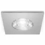 SYNERGY21 Foco de teto LED embutido Helios prateado - quadrado - branco neutro