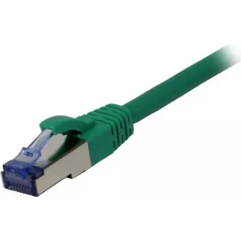 SYNERGY21 Cabo de rede Patch RJ45 CAT6A 500MHz 20m Verde S-STP S/FTP Component Testado AWG26