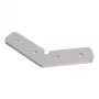 SYNERGY21 S21-LED-PR240101 conector de perfil LED em U 135° para ALU143/ALU144/ALU146, branco