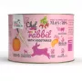 SYTA MICHA Chef Junior coelho com legumes Mono comida húmida para cães 200g
