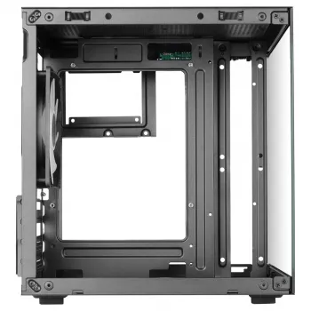 TACENS MARS MC-CUBE caixa Micro-ATX, preto, vidro temperado, ARGB, USB-C