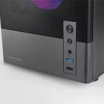 TACENS MARS MC-ONYX Caixa Torre mATX 3xARGB Preta