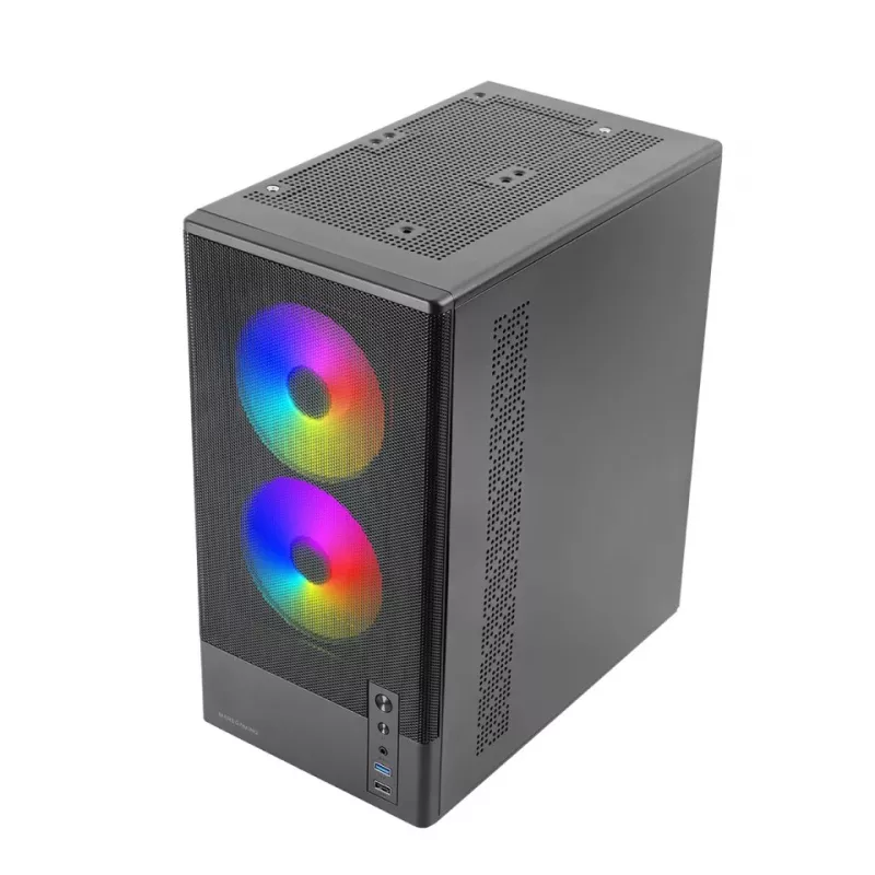 TACENS MARS MC-ONYX Caixa Torre mATX 3xARGB Preta