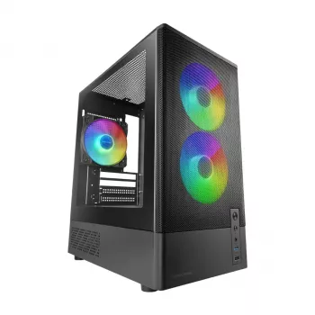TACENS MARS MC-ONYX Caixa Torre mATX 3xARGB Preta