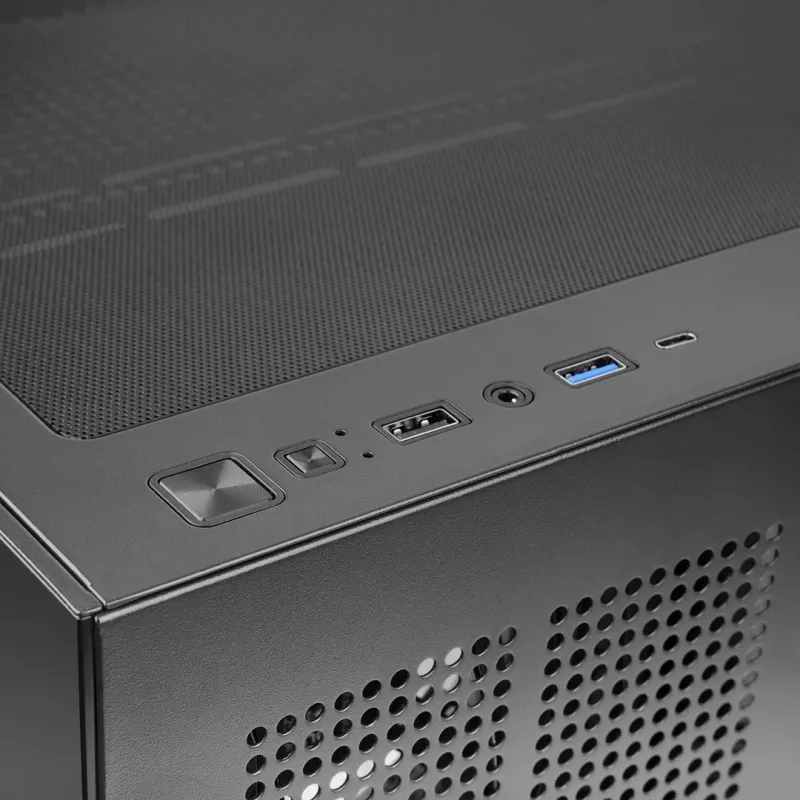 TACENS MARS MC-V5 caixa ATX Mid-Tower 4xARGB USB-C com vidro temperado