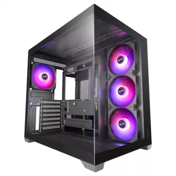 TACENS MARS MC-V5 caixa ATX Mid-Tower 4xARGB USB-C com vidro temperado