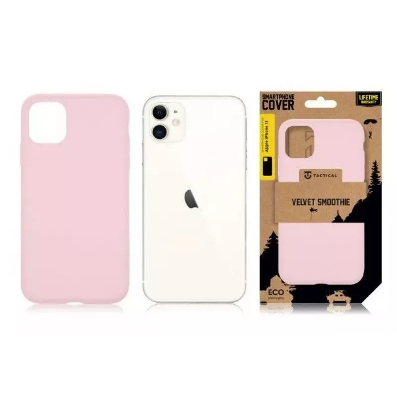 Tactical Apple iPhone 11 capa Velvet Smoothie Panther Pink