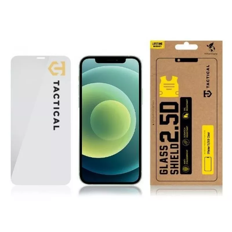 Tactical Vidro 0,33mm transparente para Apple iPhone 11/XR