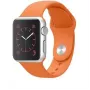 Pulseira de silicone tática Apple para Apple Watch 44mm / 42mm laranja