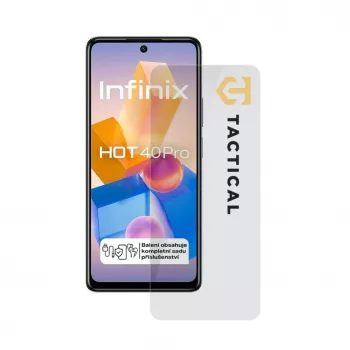 Tactical Glass Shield 2.5D para Infinix Hot 40 Pro Transparente