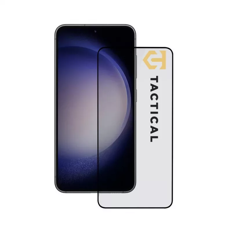 Tactical Película de vidro Glass Shield 5D para Samsung Galaxy S23 preto