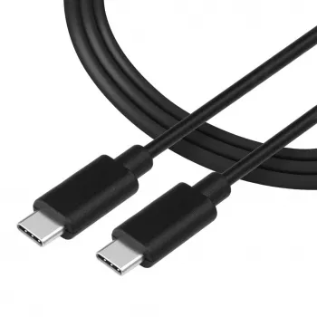 Cabo Tactical Smooth Thread USB-C/USB-C 1m preto