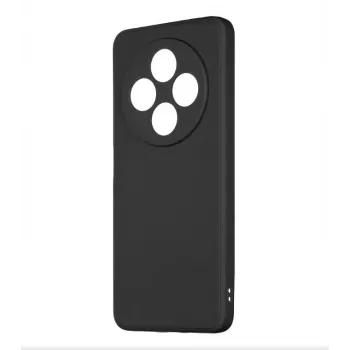 Tactical Capa TPU mate preta para Xiaomi Redmi 14C 4G/Poco C75