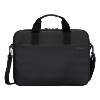 Pasta slim Targus Intellect com alça de ombro para portáteis de 15-16 polegadas, Preto