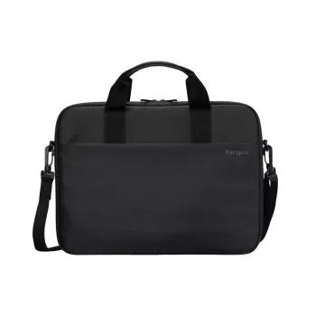 Pasta slim Targus Intellect com alça de ombro para portáteis de 15-16 polegadas, Preto