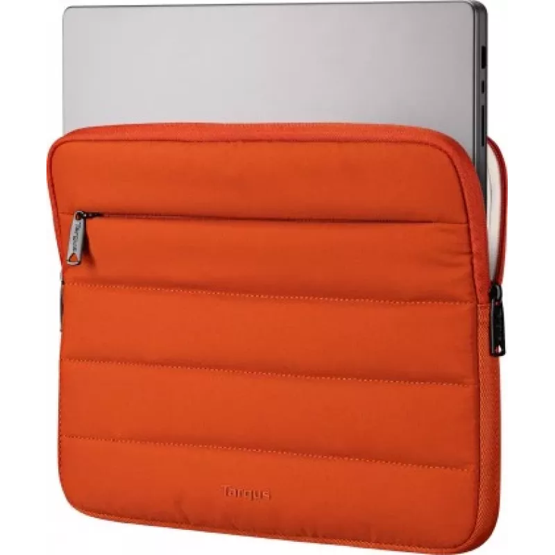 Targus Capa para portátil Puffer para portáteis de 13-14 polegadas, laranja ferrugem