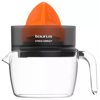 Taurus CITRUS COMPACT espremedor de citrinos elétrico 30 W preto, laranja, transparente
