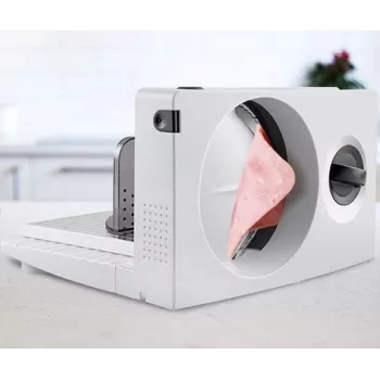 Máquina de cortar fiambre elétrica dobrável Taurus Cutmaster Compact 100 W branco