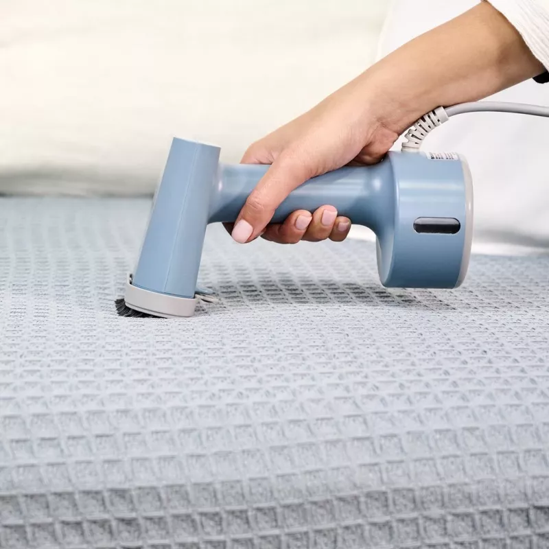 Ferro de engomar de viagem Taurus Sliding Care Compact 1600 W 135 ml base de aço inoxidável ciano