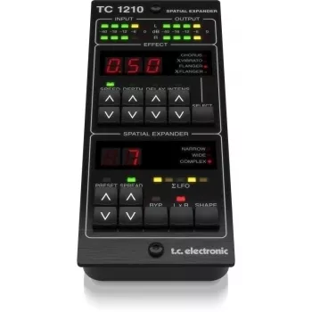 TC Electronic TC1210-DT controlador de secretária Chorus/Flanger digital com plugin
