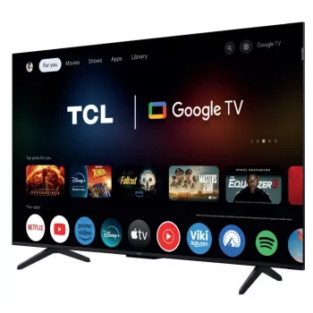 TCL 50P71K TV LED Smart 4K Ultra HD 50 polegadas com Android TV, HDR10, HLG, Dolby Audio, Wi-Fi, Bluetooth 5.0, Google Assistant, design em alumínio