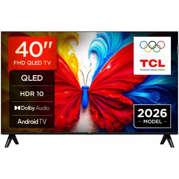 TCL S5L Series 40S5L 40 polegadas Full HD Smart TV Wi-Fi preto