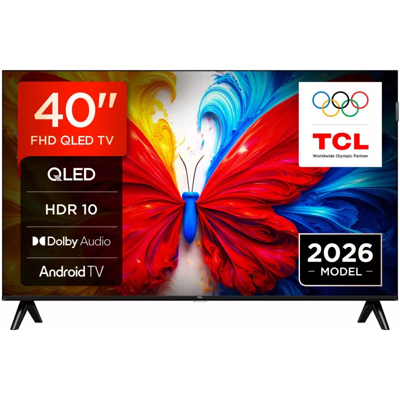 TCL S5L Series 40S5L 40 polegadas Full HD Smart TV Wi-Fi preto