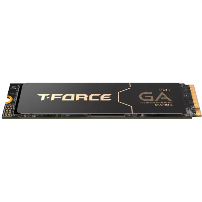 TEAM GROUP T-Force GA PRO 1 TB (preto, PCIe 5.0 x4 | M.2 2280 | dissipador de calor de grafeno)