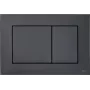 TECENOW placa de acionamento para sanita Matte Black