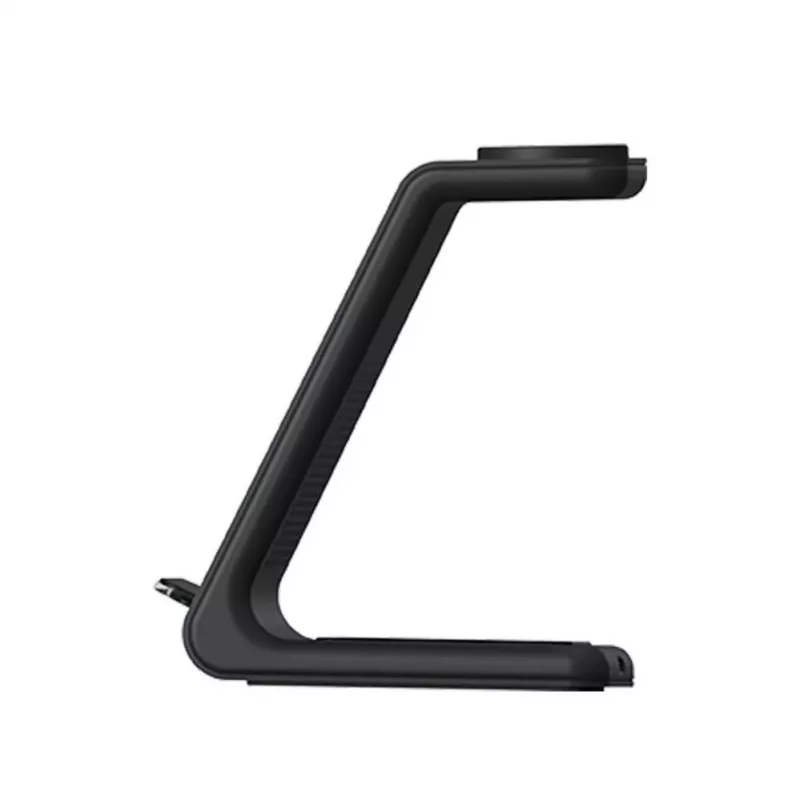 Suporte de carregamento sem fios Tech-Protect A8 10W 3-em-1 para smartphone, auscultadores e smartwatch - Preto