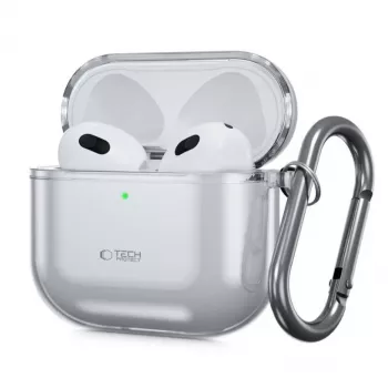 Tech-Protect Apple AirPods 4 Capa ASH FlexAir Cinzenta