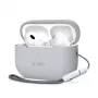 Capa de silicone Tech-Protect para Apple AirPods Pro 1 / 2 cinzenta