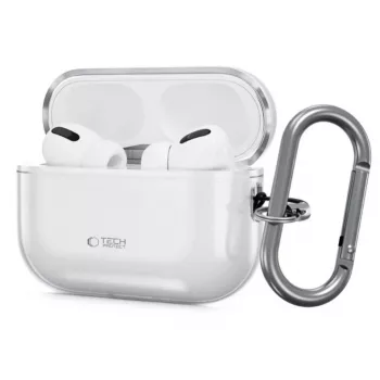 Tech-Protect Capa de proteção FlexAir Clear para Apple AirPods Pro 3