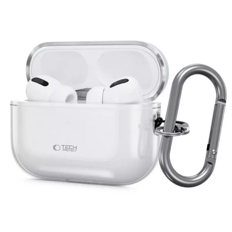 Tech-Protect Capa de proteção FlexAir Clear para Apple AirPods Pro 3