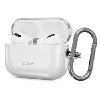 Tech-Protect Capa de proteção FlexAir Clear para Apple AirPods Pro 3