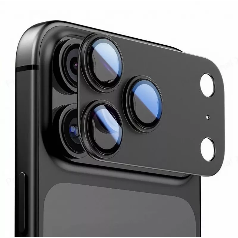 Tech-Protect CamFull Fit Protetor de lente da câmara para Apple iPhone 17 Pro, Preto