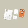 Tech-Protect CamFull Fit Protetor de lente da câmara para Apple iPhone 17 Pro, Cosmic Orange