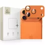 Tech-Protect CamFull Fit Protetor de lente da câmara para Apple iPhone 17 Pro, Cosmic Orange